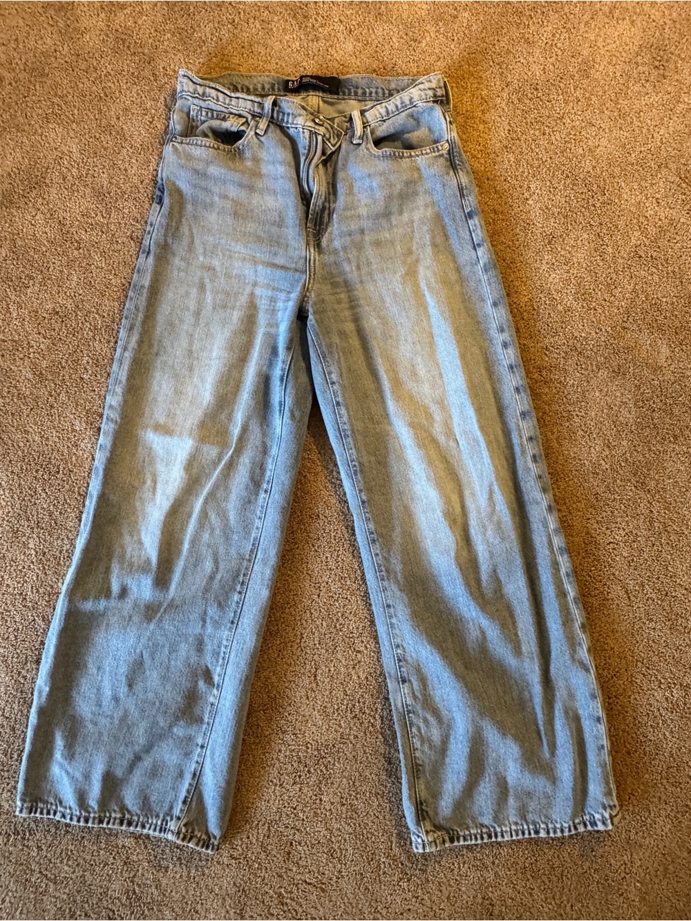 GAP Light Blue Wide-Leg Jeans